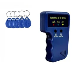 125KHz RFID Card Reader Copier duplicatore Key Writer Programmer Software Cloner palmare Copier ID tag T5577 CET5200 EM4305