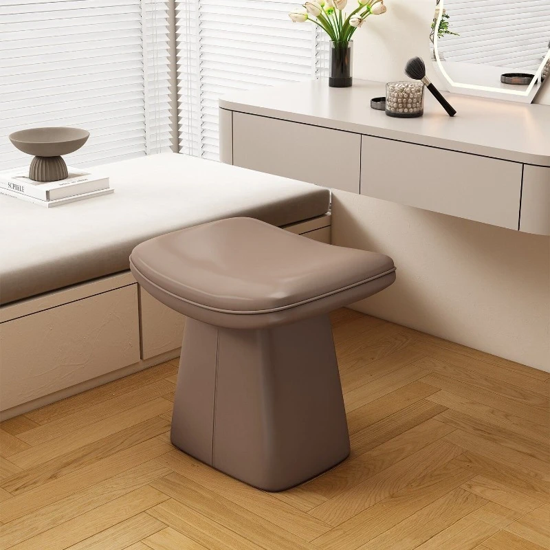 Modern light luxury household rotating makeup stool girls bedroom dressing stool simple dresser stool