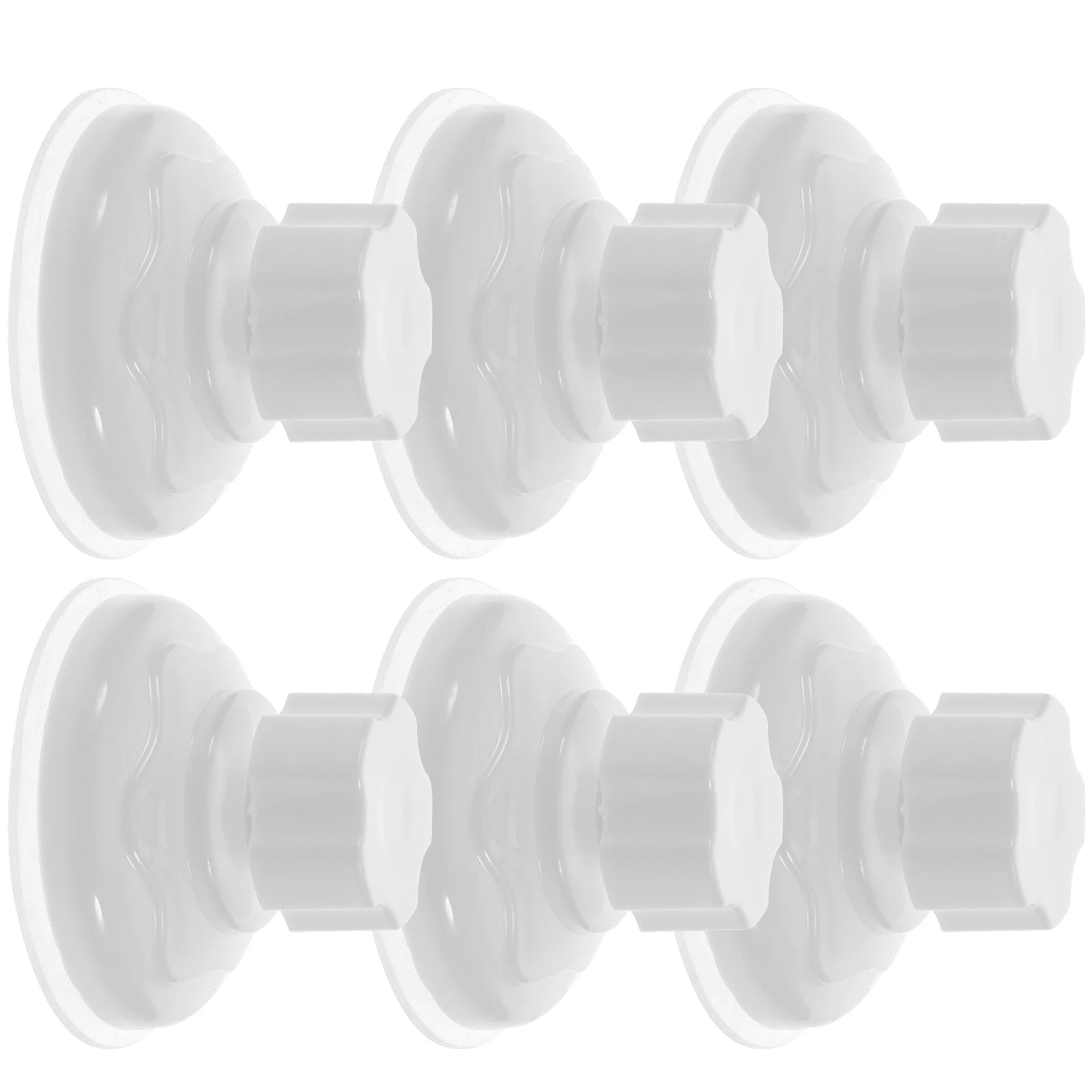 

6 Pcs Suction Cup Accessories Cups Perch Supplies Parrot Sucker Knob Birds Window Abs Fish Tank