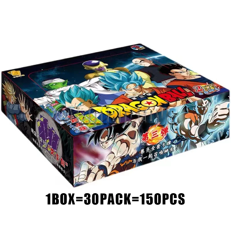 5/25/50 Pcs Dragon Ball Flash Cards Saiyan Vegeta TCG Rare Trading Collection Hero Card Anime Battle Carte for Children Gift Toy