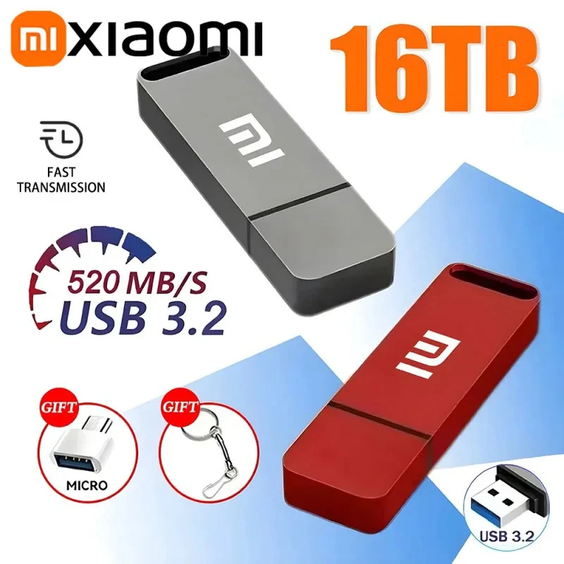 yZ[zXiaomiyhCu 16TB USB 3.2 tbVhCu yhCu Type-C ^USB Rs[^[ۑfoCXp