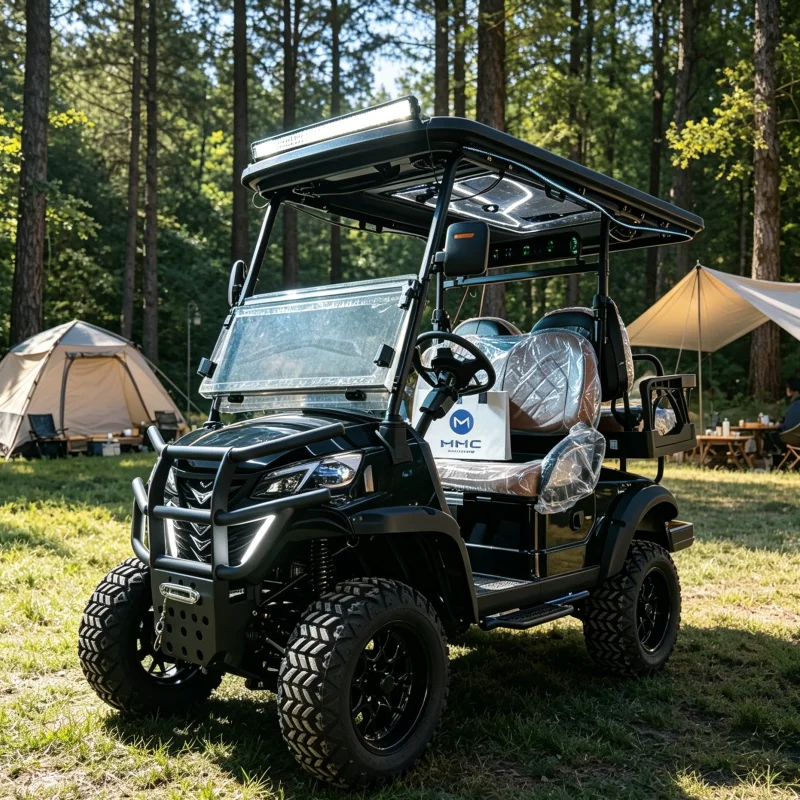 CE Approved Electric Golf Cart 4 Seat Golf Buggy with Long Driving Range and Fast Charging