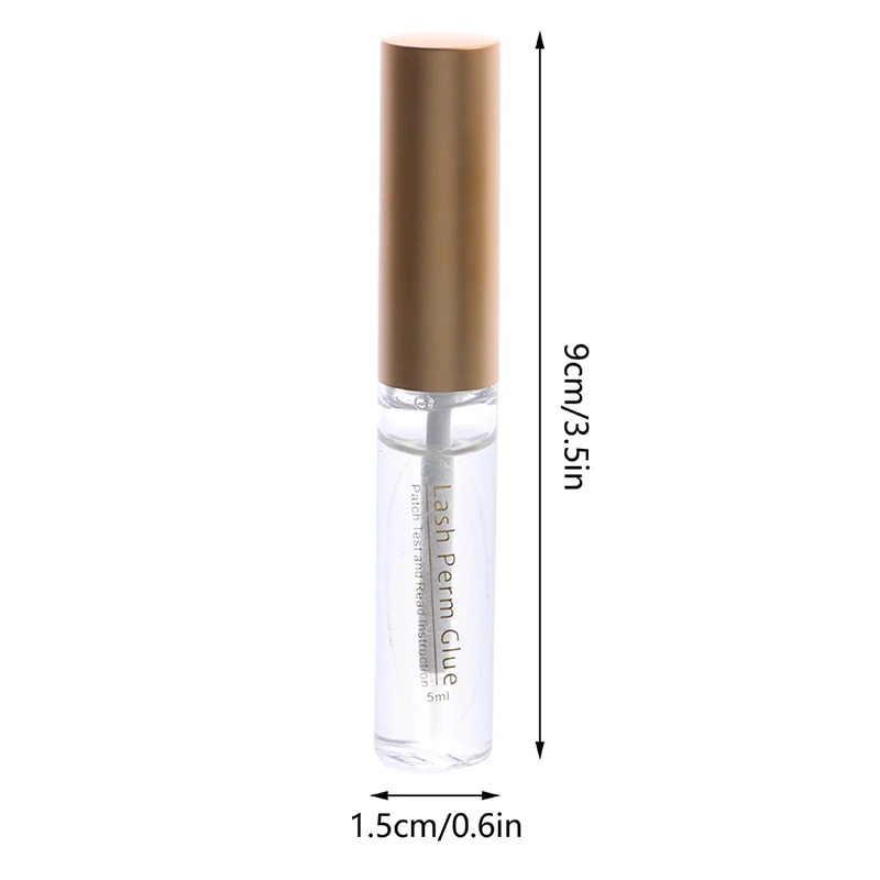 1PC 5ml Clear Lash Perm Glue colla adesiva per il sollevamento delle ciglia Perming strumenti cosmetici facili da pettinare