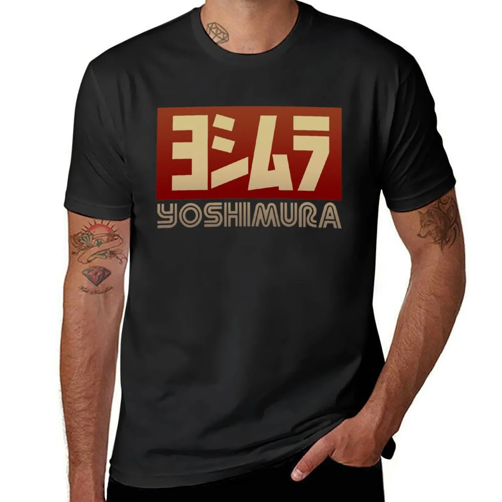 

Yoshimura T-Shirt graphic t shirt vintage for a boy tees men t shirts high quality
