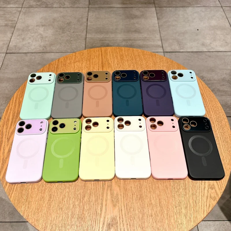 

Apple 17Series silicone magnets are suitable for the new Apple models17SeriesinsFashionable and simple girly-style iPhone case14