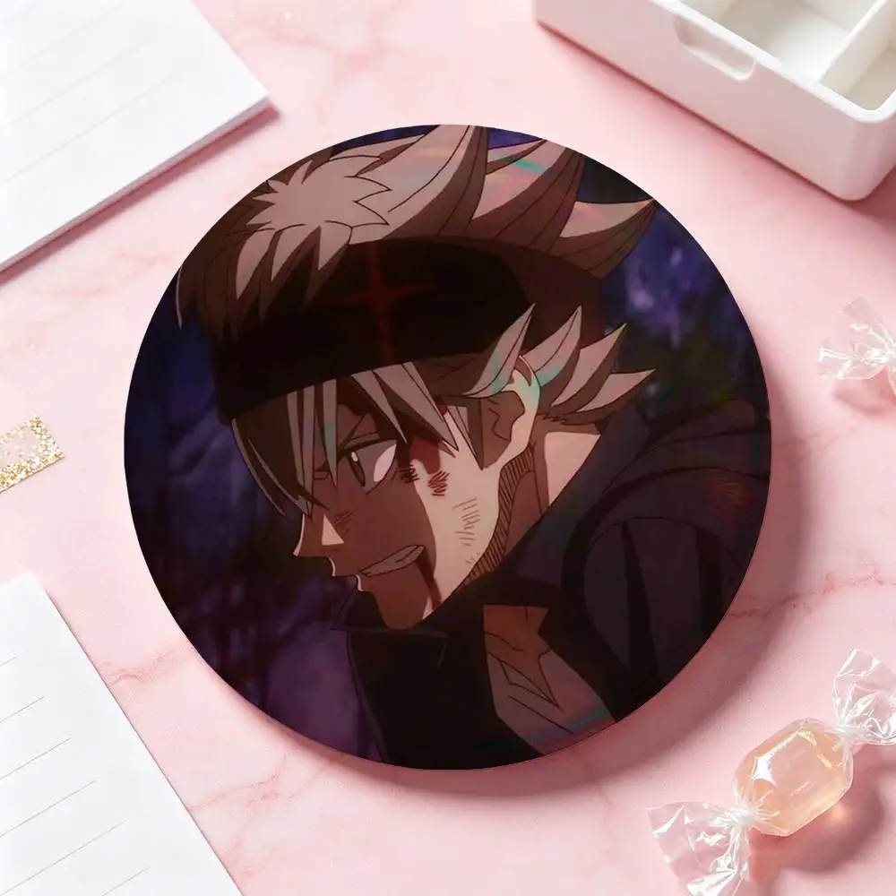 Anime Black Clover Asta Badges 25 32 44 58 75 Mm Round Cosplay Pin Bag Decor Fans Collect Friends Gifts Brooch Souvenir view 6