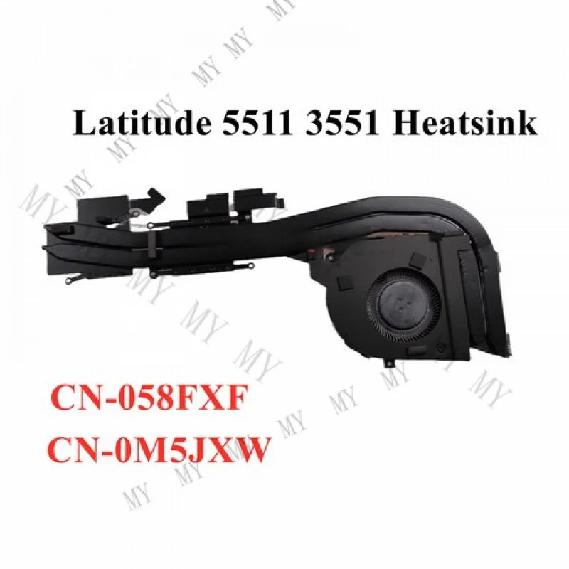 

TT For Dell Latitude 5511 3551 Graphics Heatsink Fan CPU GPU Cooler CN-058FXF