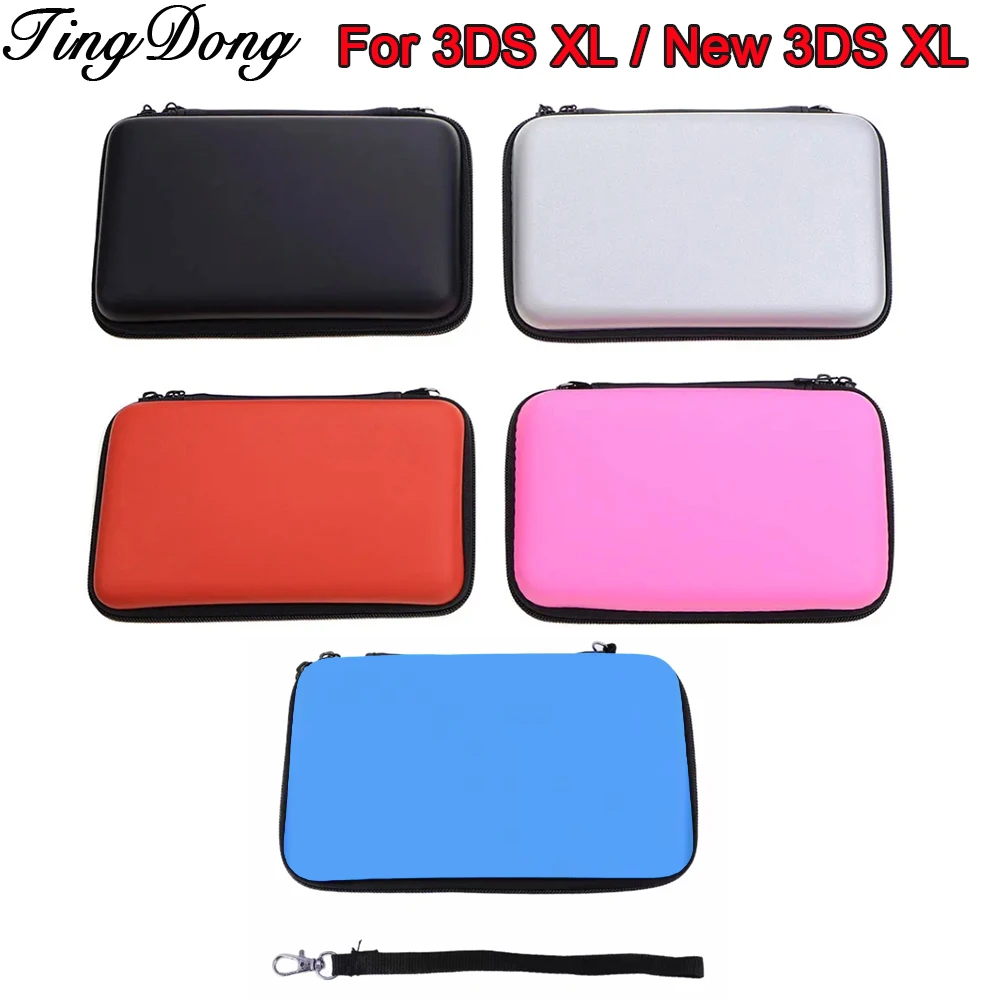 1PC EVA Skin Carry Hard Case Bag Pouch For 3DS XL/LL Console Protective Cover Portable Storage Bag For New 3DS XL/ LL