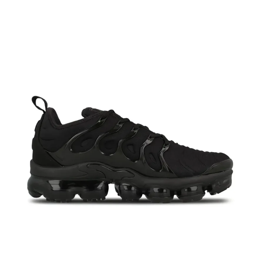 Nike Vapormax Plus унисекс классические универсальные удобные марафонские повседневные кроссовки на воздушной подушке черные