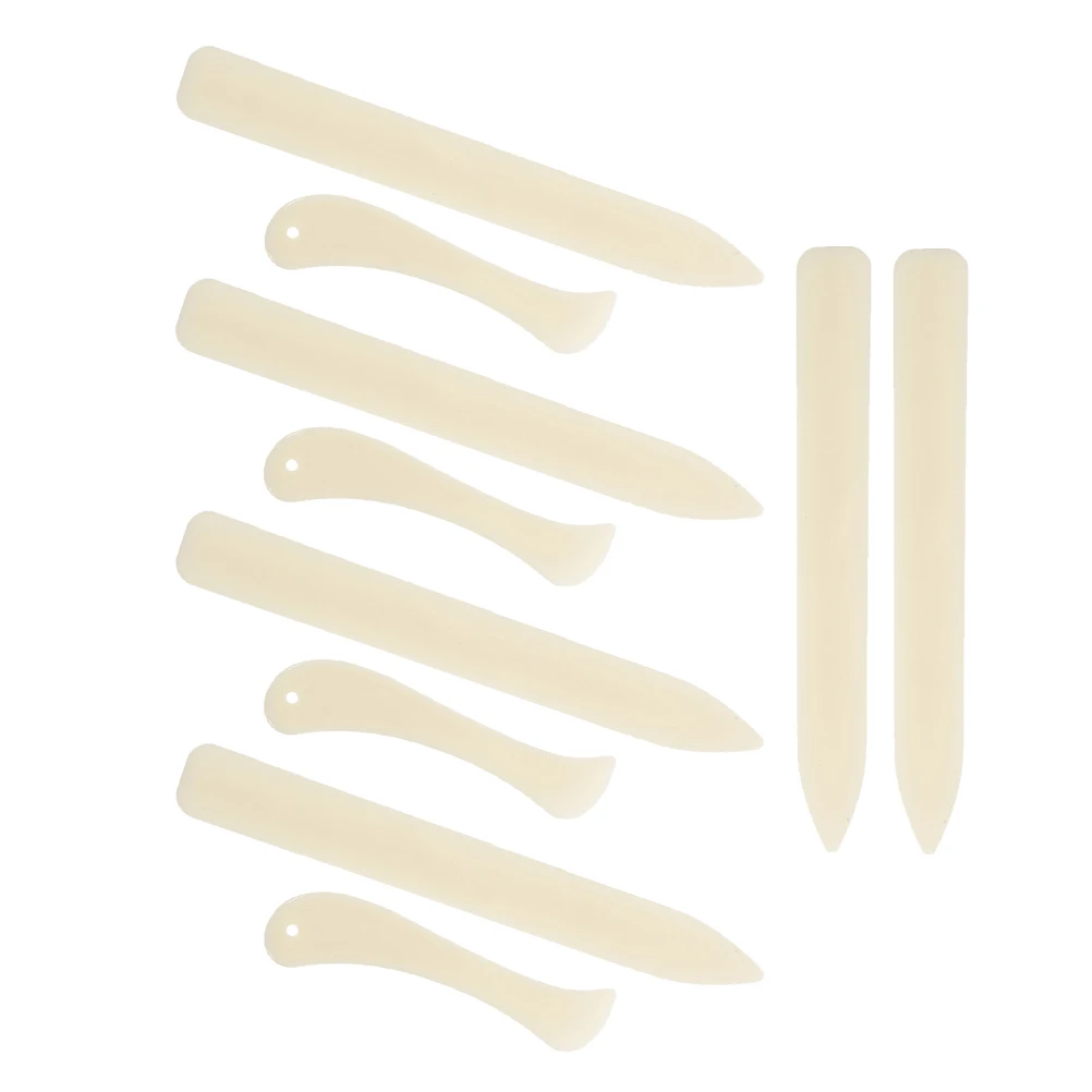 

1Set Bone Folder Scoring Folding Creasing Tool Durable Faux Bone Paper Folder Crafting Burnishing Bookbinding Scrapbooking Card