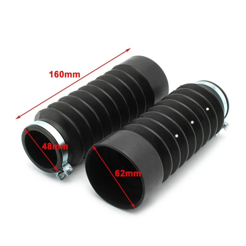 2pcs Rubber Motorcycle Front Fork Shock Absorber Dust Cover for Honda Rebel CMX 250/300/450/500/1100 2017-2021