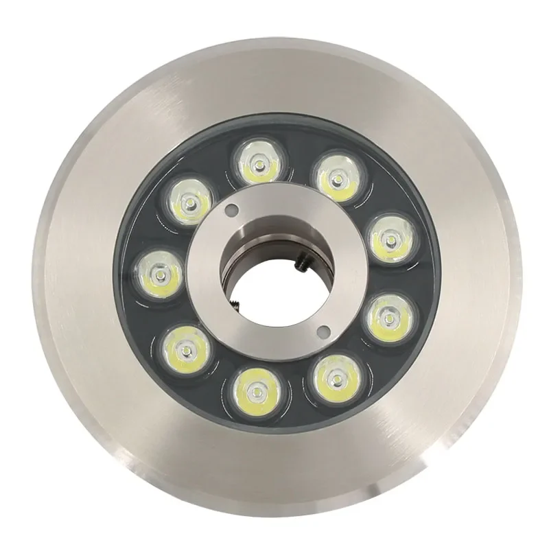 24V IP68 waterdichte RGB led cirkelring onderwaterfontein licht waterpomp met led-licht