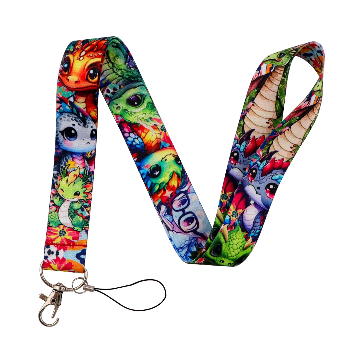Dragon Neck Strap Animal Lanyard for Key ID Card Cell Phone Straps Badge Holder DIY Hanging Rope Neckband Phone Accessories image 2