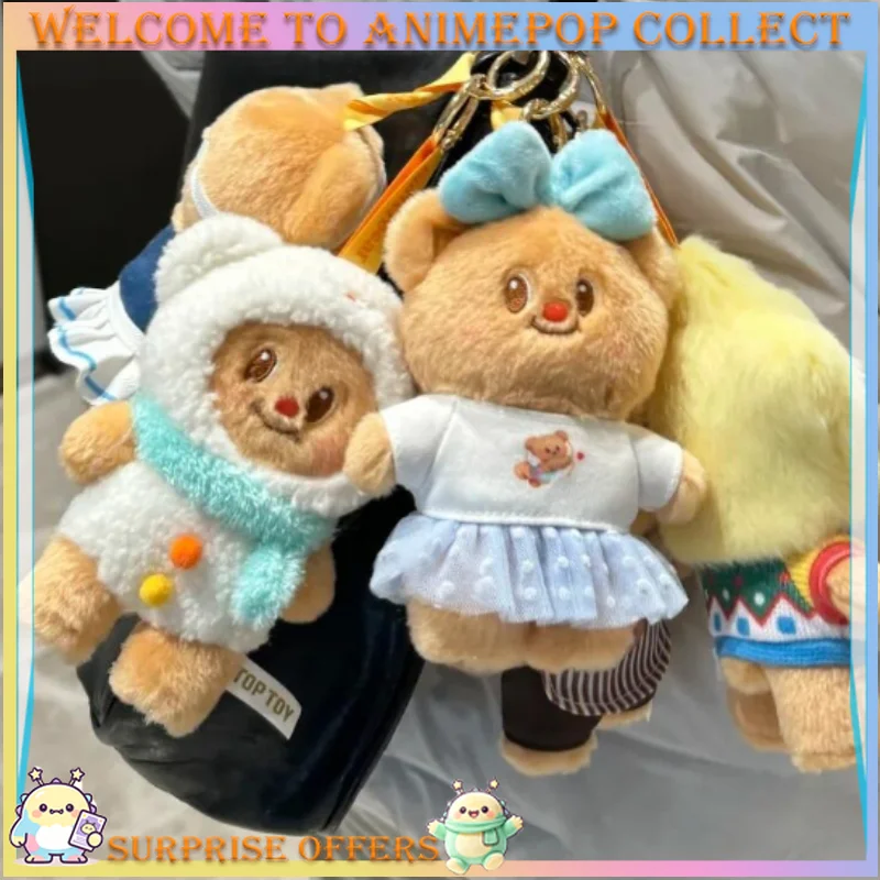 TOPTOY Authentic Butter Bear Versatile Window Series Plush Doll Cute Trendy Art Figure Collectible Desk Decoration Gift & Toy