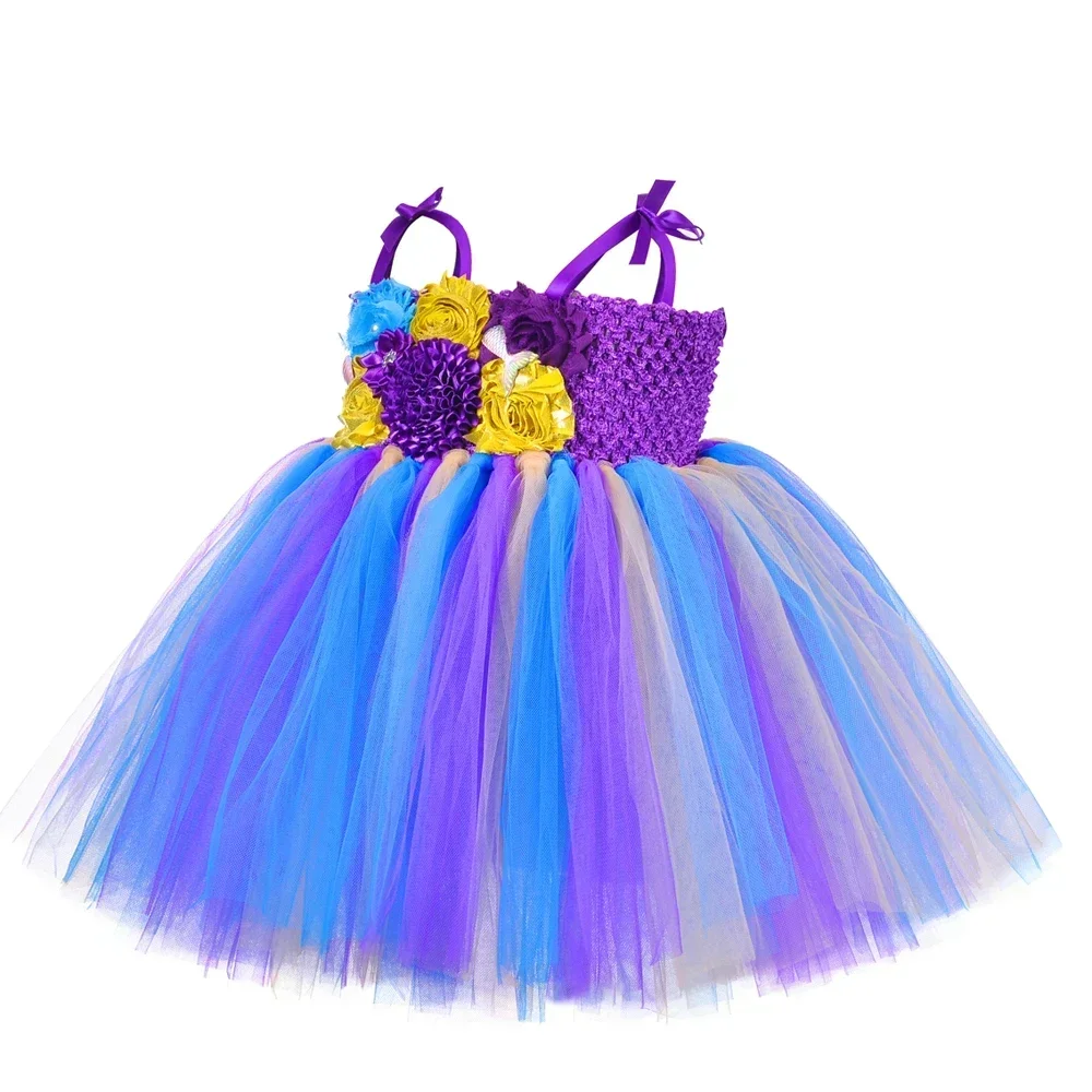 Baby Girl Mermaid Birthday Costumes Kids Toddler Photography Tutu Dress Newborn Infant Photoshoot Props Outfit Babies Party Gown