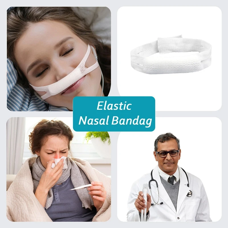 ABNO-Bandage nasal élastique, bandage nasal externe, bandage élastique pour une utilisation après une propornasale spanT1, 10 pièces