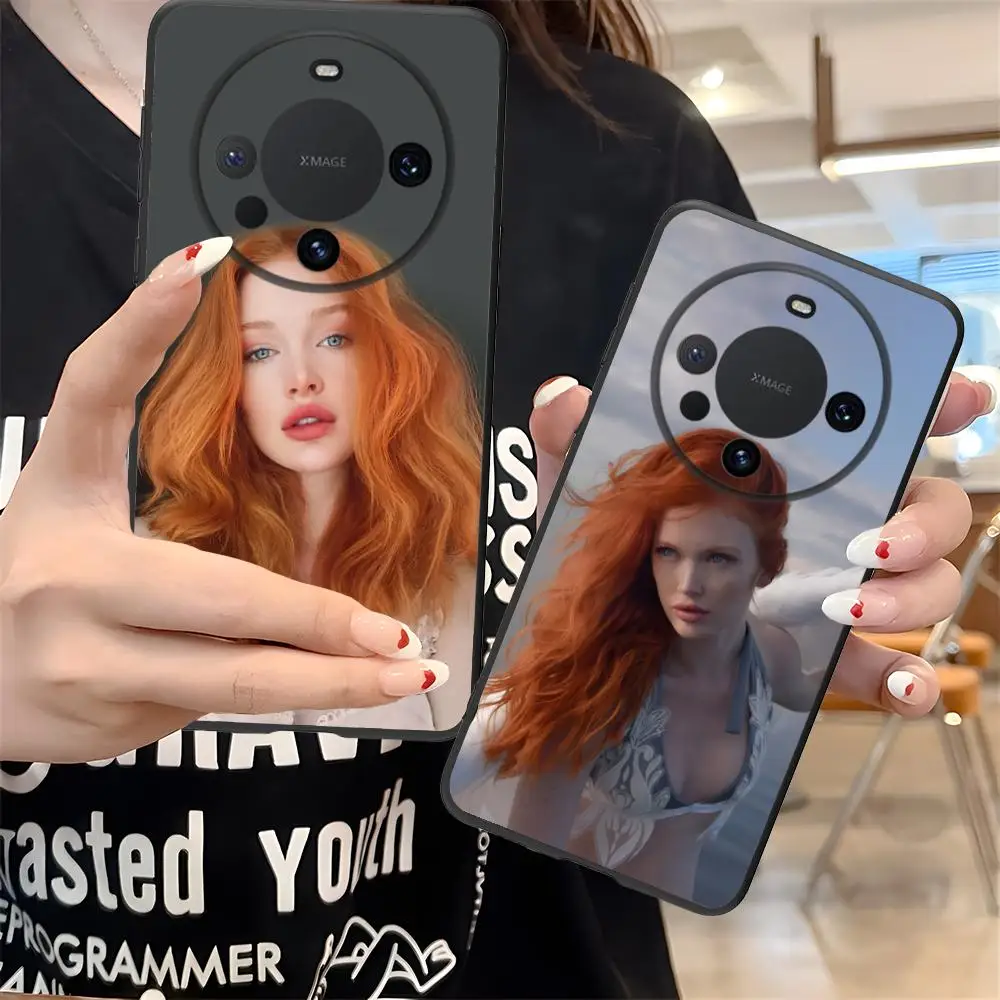 

Angelina Michelle Matte TPU Mobile Phone Case for Huawei Mate 60 50 40 30 20 10 Pro Plus Lite E 5G Colorful Printing Cover