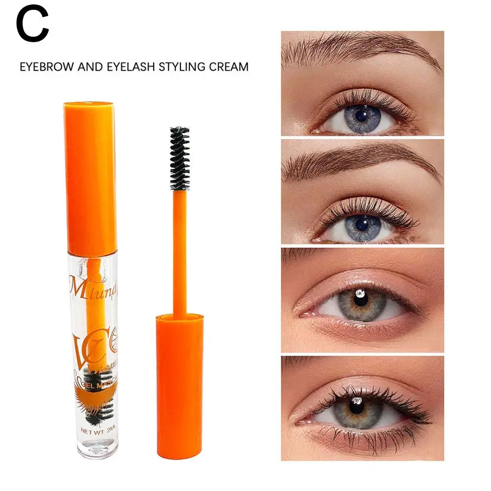 Gel transparent imperméable pour les sourcils, crème coiffante pour les sourcils, longue couche transparente, cosmétique liquide, fibre de Regina, maquillage scellé, C2V3