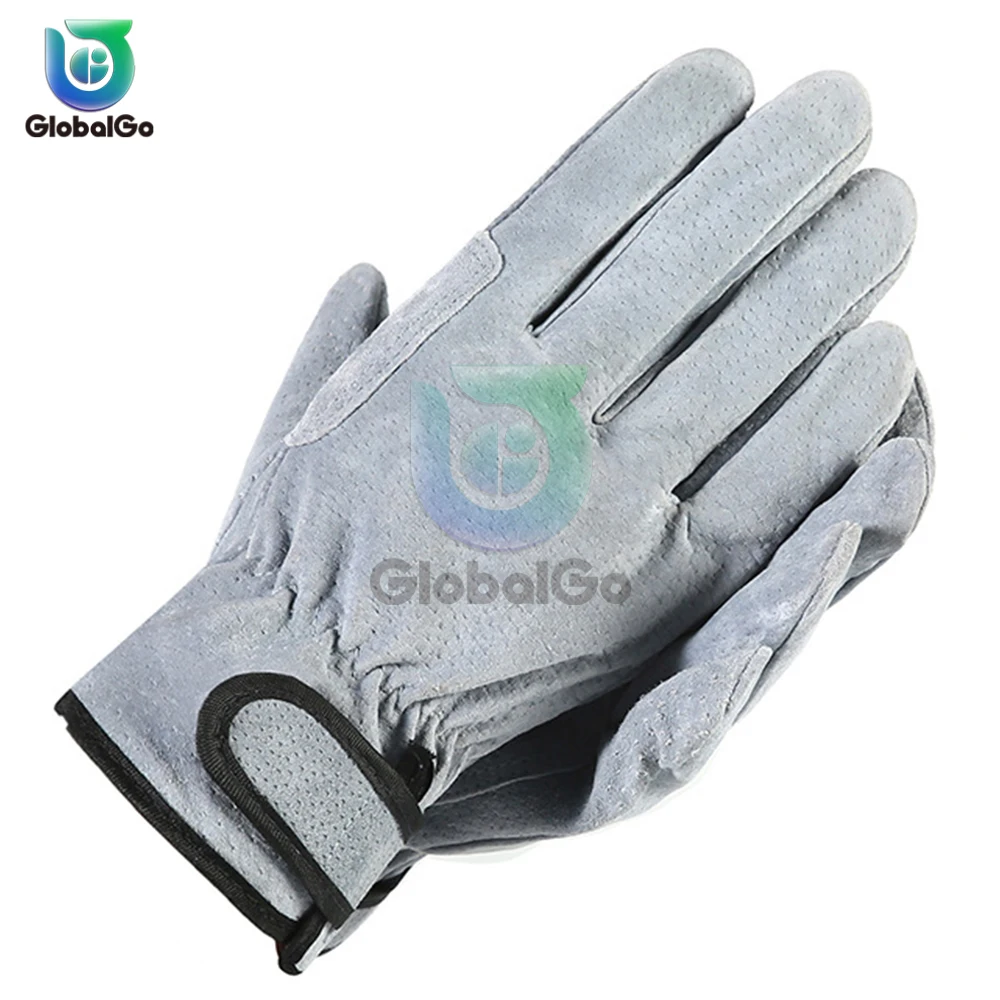 Guantes de trabajo de cuero para trabajadores, protección de seguridad para soldadura, jardín, deportes, conductor de motocicleta, corte de madera