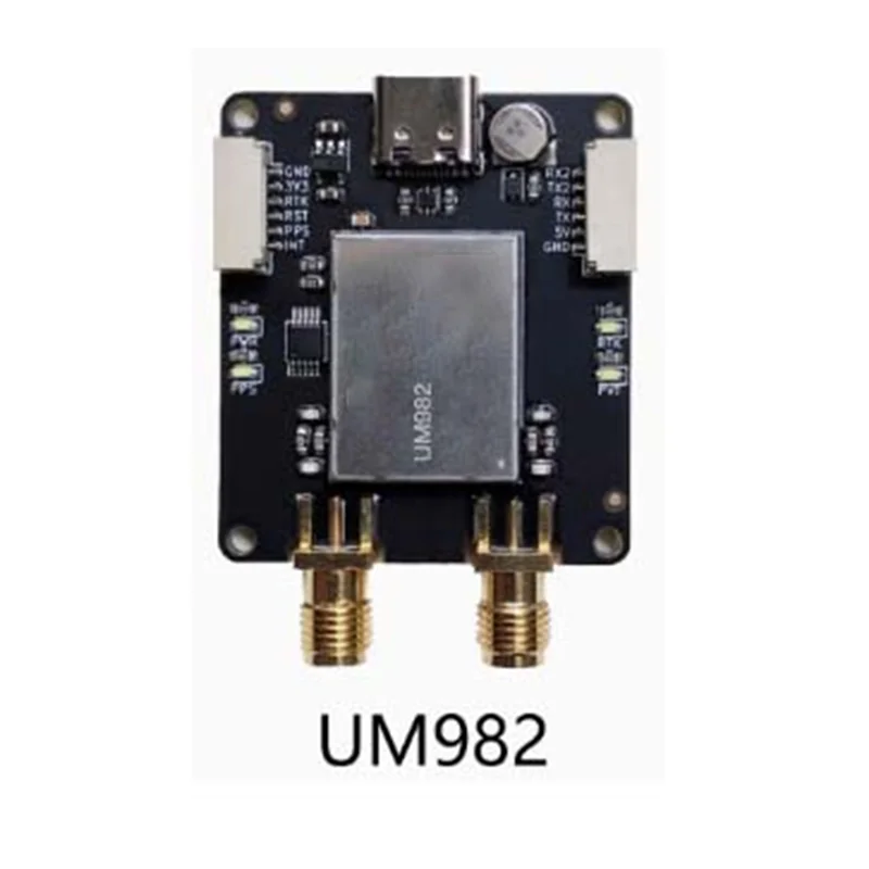 BAAY EM-982D3 Высокоточная плата GNSS RTK GPS Антенна Модуль Um982 для БПЛА Поддержка различных базовых станций Rover