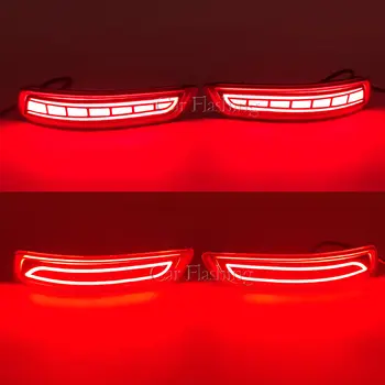 適用於豐田卡羅拉Altis 2014-2018款和雷克薩斯GS250 ES250的LED後保險桿反光燈/煞車方向燈 8 最佳銷售 豐田卡羅拉改裝 - №5