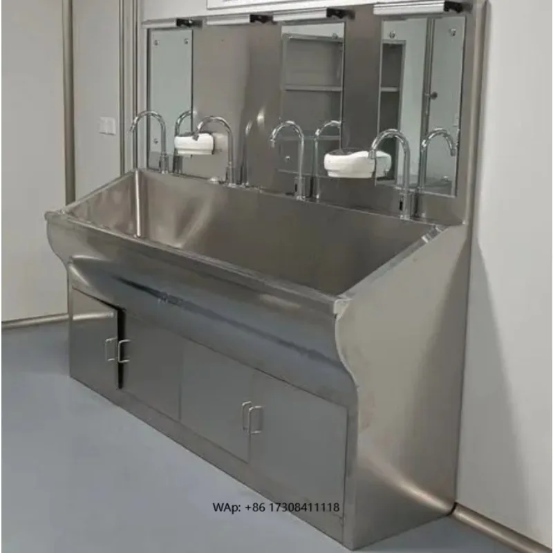

Scrub Sink Stainless Steel Hand Wash Medical Stainless Steel Sink
