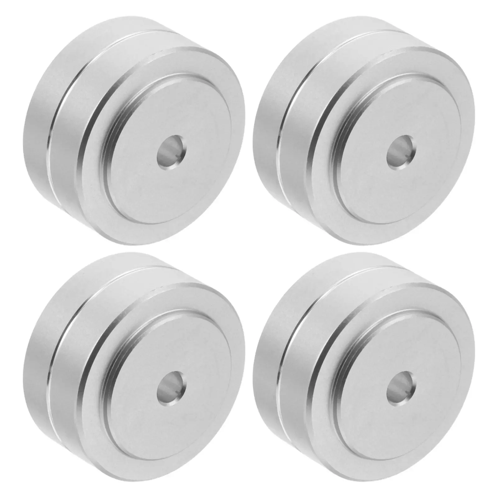 

4Pcs Cutting Board Non Slip Rubber Feet Heavy Duty Stabilizer Pads Aluminum Board Feet Screw Mount Protective Legs for Kitchen