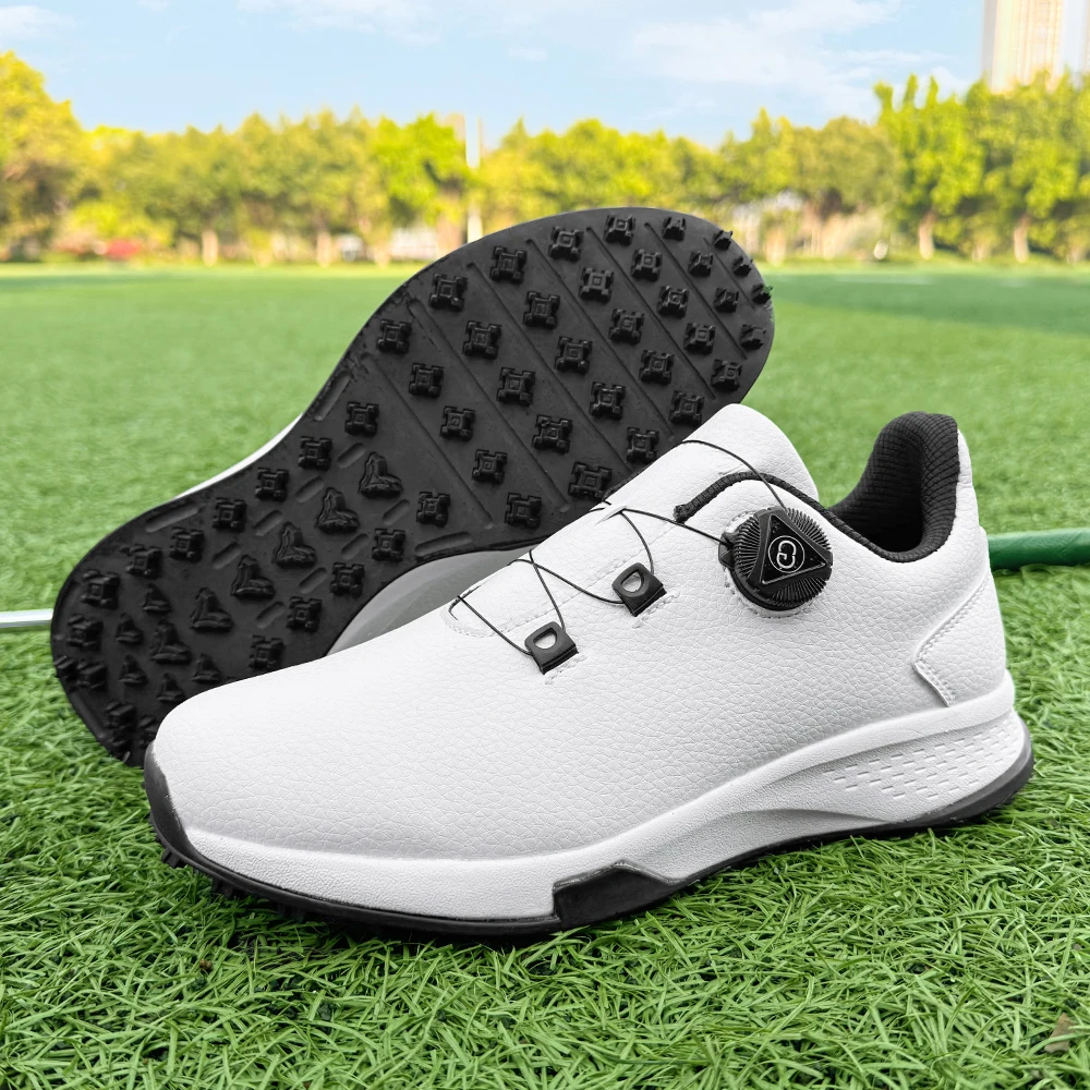 Professional Spikeless Golf Shoes Men Luxury Golf Footwears Comfortable Walking Sneakers