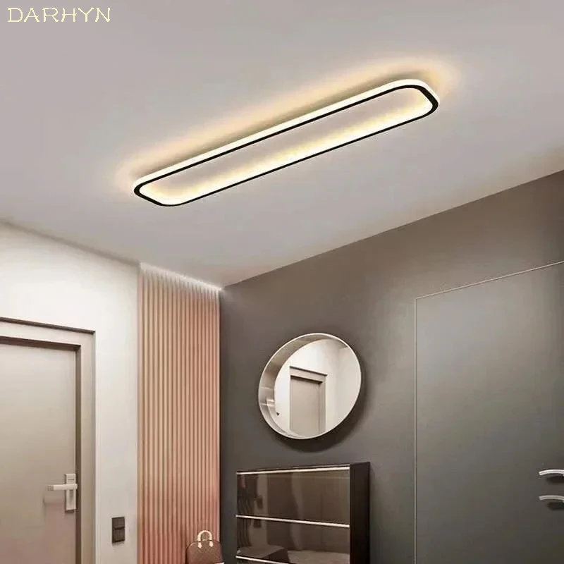 

Modern LED Ceiling Light Long Remote Control 40/50/60/80/100CM Dimmable Light Living Room Bedroom Study Home Decor Light Lustre