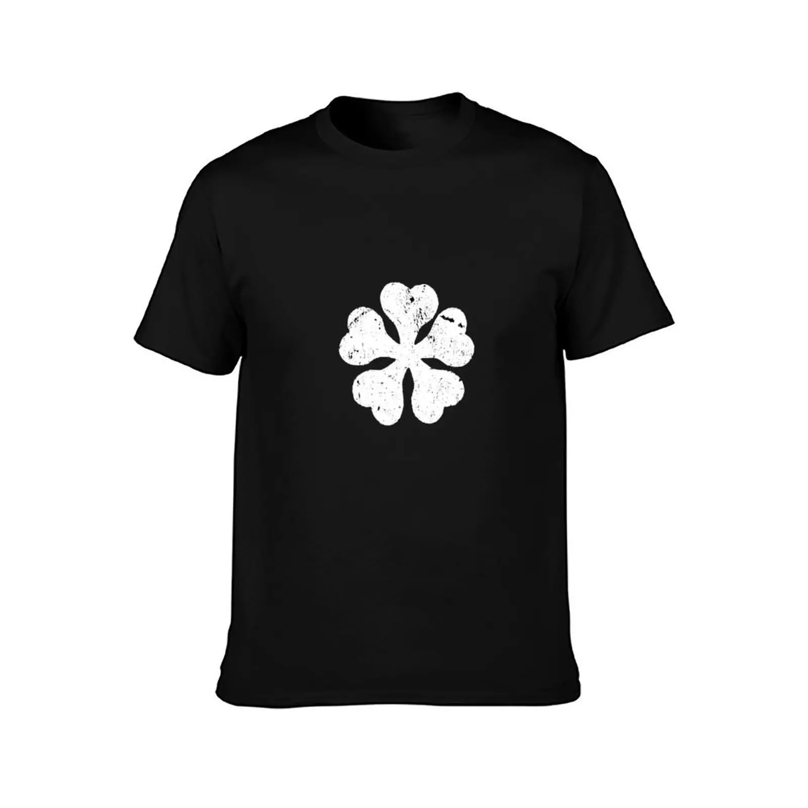 Five leaf clover T-Shirt animal prinfor boys Blouse mens white t shirts