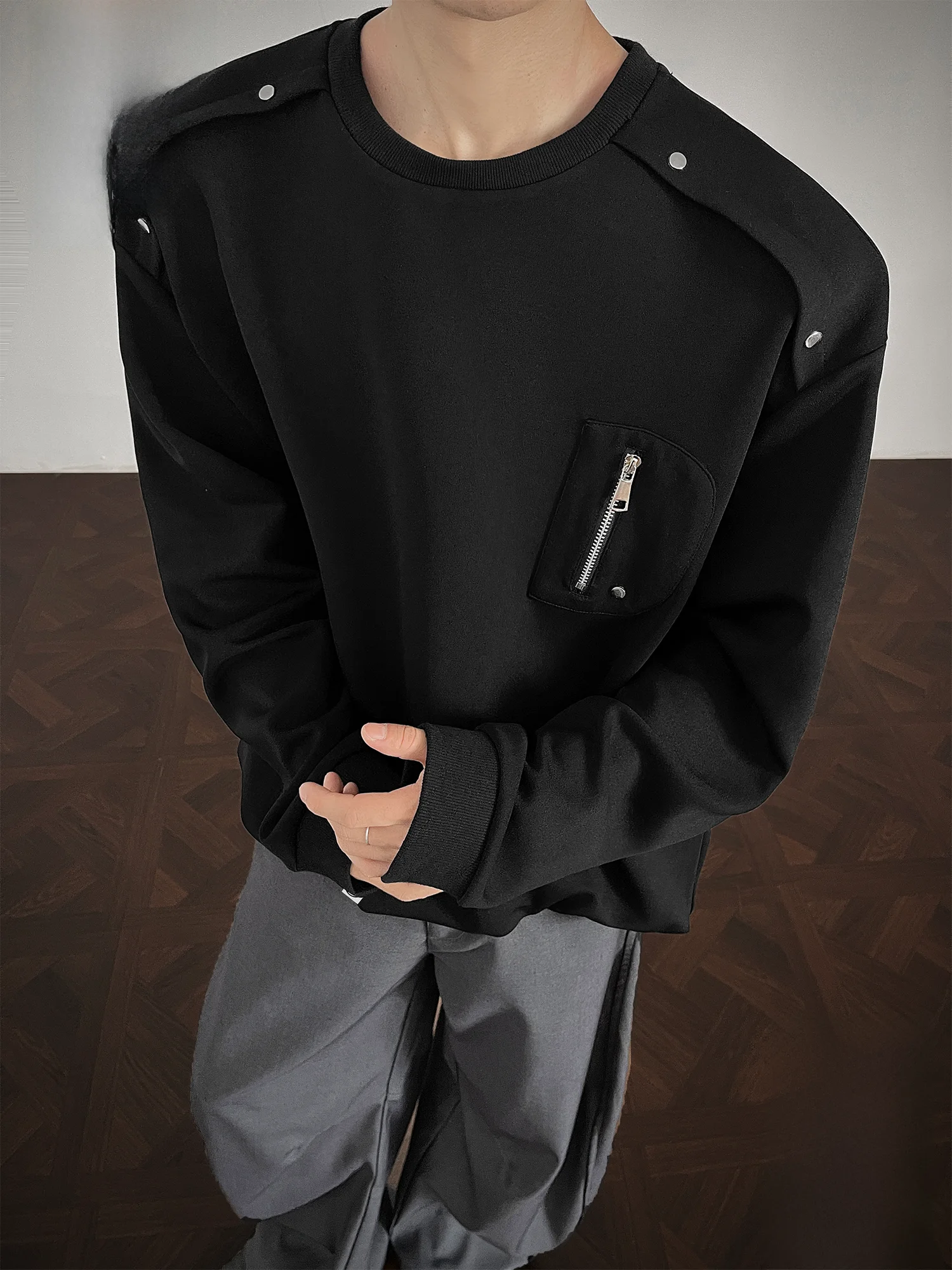 

Мужская толстовка Paul Frank 2026: новая модель, на молнии, повседневная, с длинным рукавом, круглым вырезом, удобная, из смесового полиэстера и лайкры