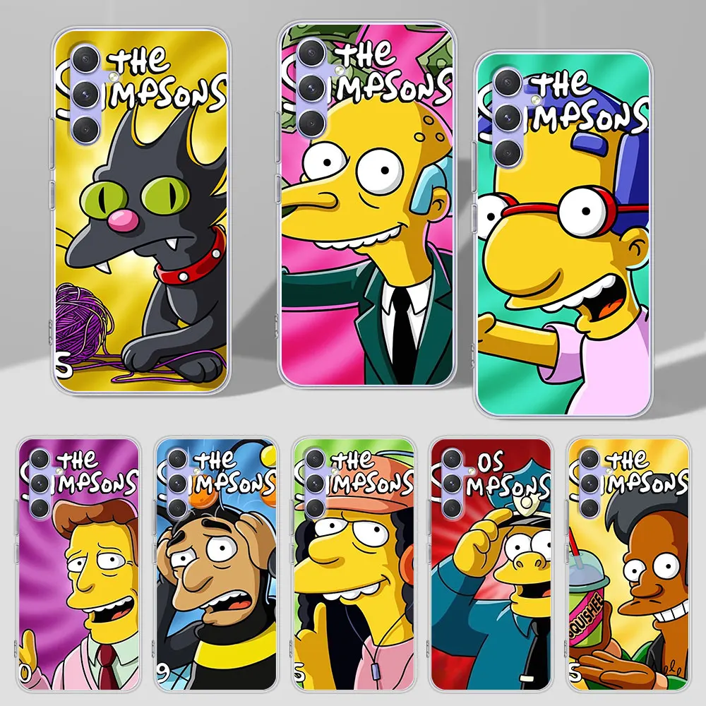 The Simpson Homer Jay Case for Samsung Galaxy A51 A14 A54 A12 A41 A21s A13 A15 A55 A71 A23 A31 A33 A52 A24 Soft TPU Phone Cover