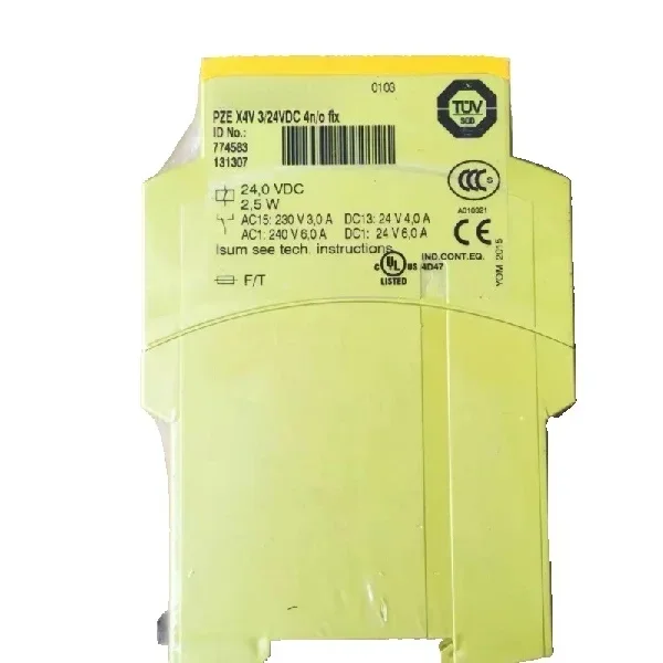 

2026 1pcs for Pze X4v 3/24vdc 4n/o Fix 774583 Safety Relay Brand New Original Spot Plc
