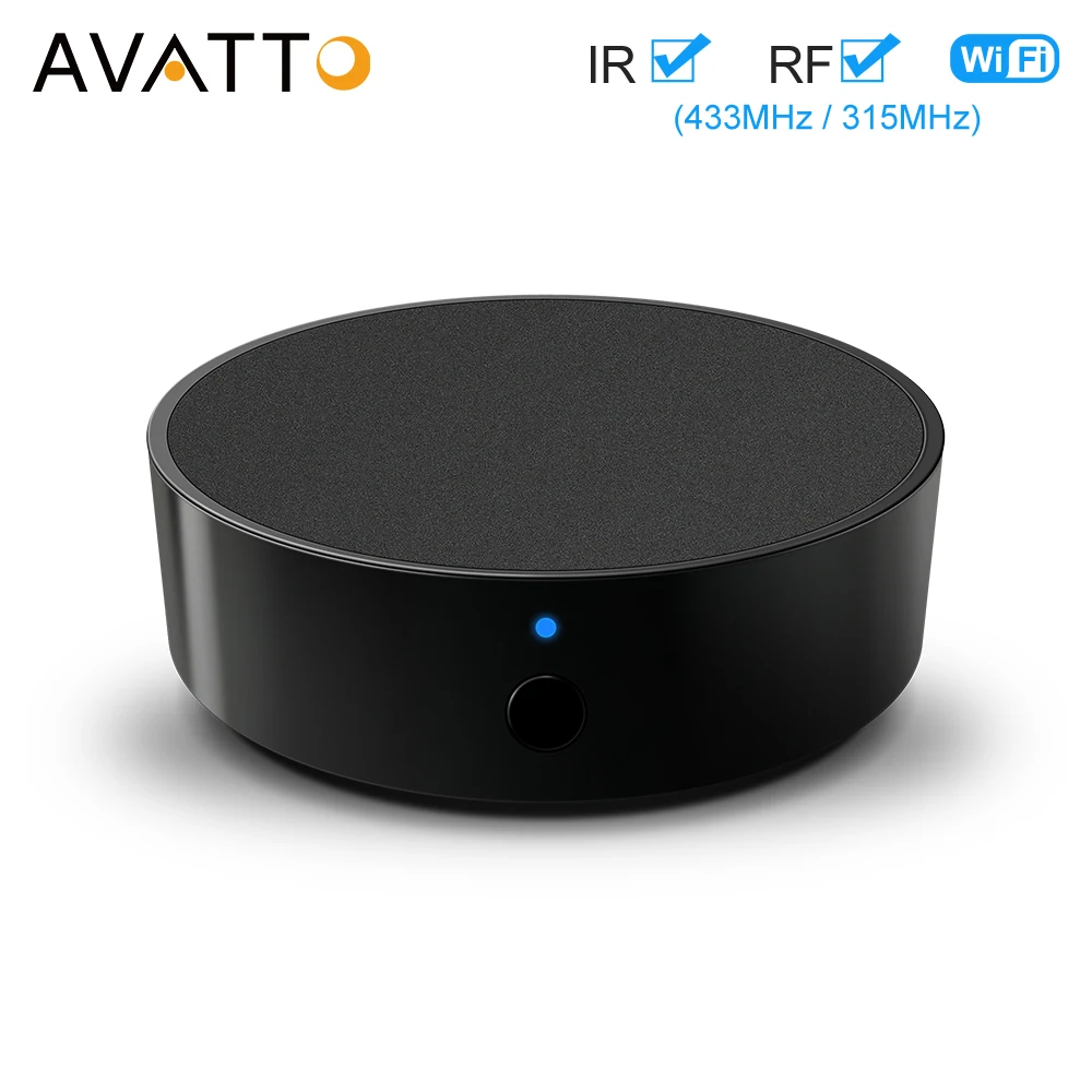 AVATTO Smart WiFi RF IR Remote Tuya Smart Home For Air Conditioner TV  Universal Infrared Control Works With Alexa, Google Home