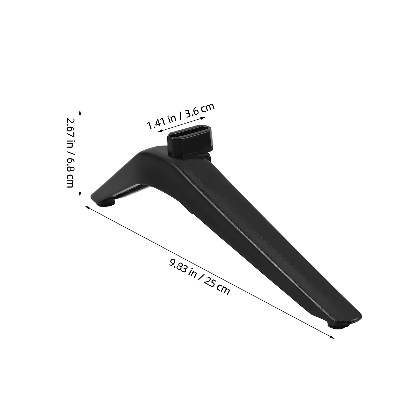 2 piezas de tornillos de repuesto para las patas de la base del soporte de televisión, base estable para televisores de 32, 39, 40, 42, 50, 55, 60 y 65 pulgadas, para colocar sobre una mesa.