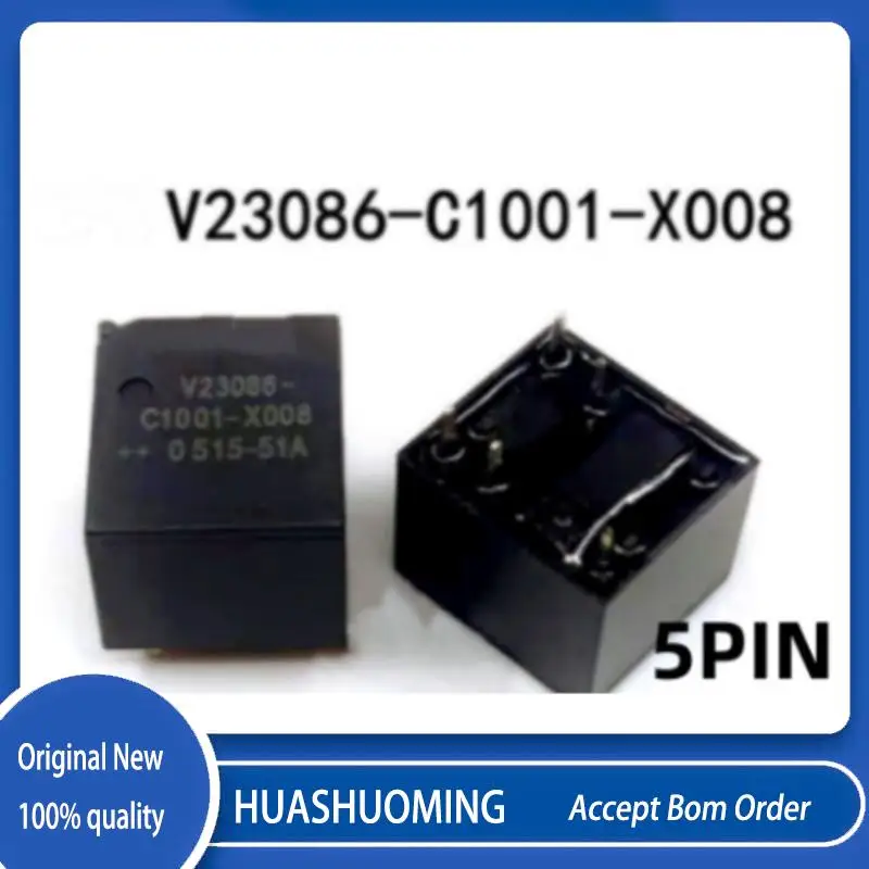 NEW 5PCS-10PCS/LoT     V23086-C1001-X008   V23086 C1001-X008  V23086 C1001 X008  5PIN