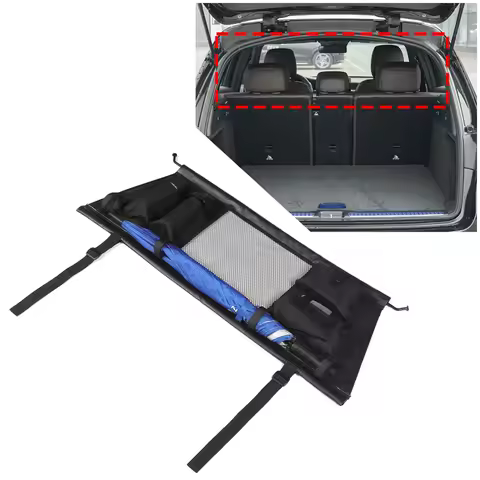 For Mercedes-Benz GLC/X253 2016-2022 trunk safety isolation protection net Pet fence grid Automobile internal accessories