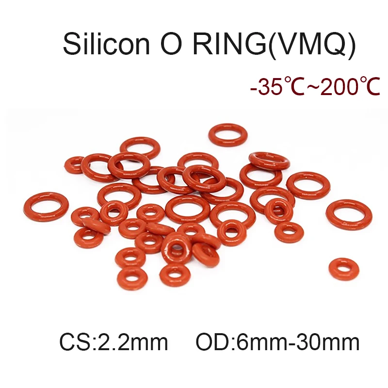 Vmq Red Silicone O …