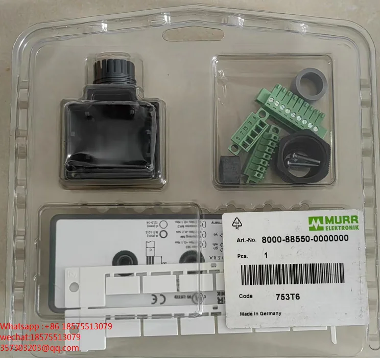 

For MURR 8000-88550-0000000 M12 Connector For The 8-way Junction Box Of The Collector Module Brand New