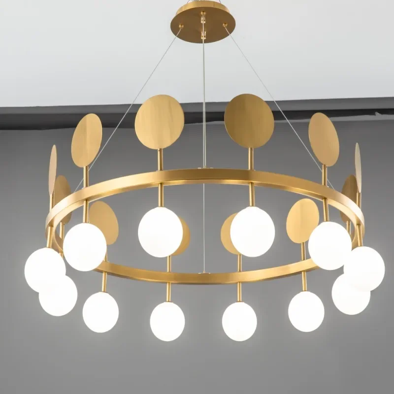 

GHJUYIOL Light Luxury Restaurant Lamp Creative and Simple Nordic Front Desk Dining Table Bar Counter Long Pendant Light