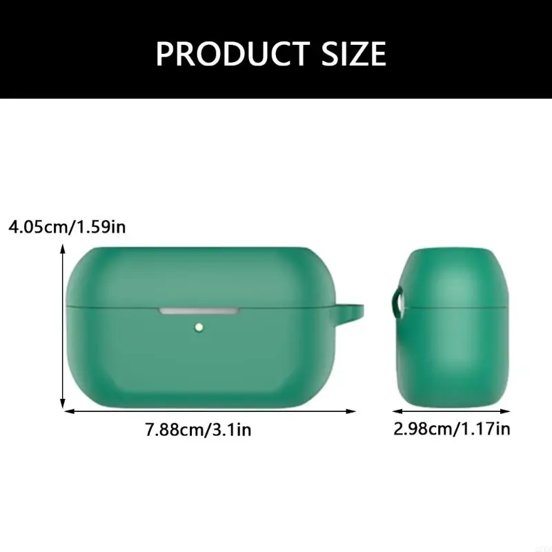 Ergonomic Case Sleeve Housing Skin for EAH-AZ100 Headphone Antislip Water Resistant Nonslip Prevents Daily Wear and Tear