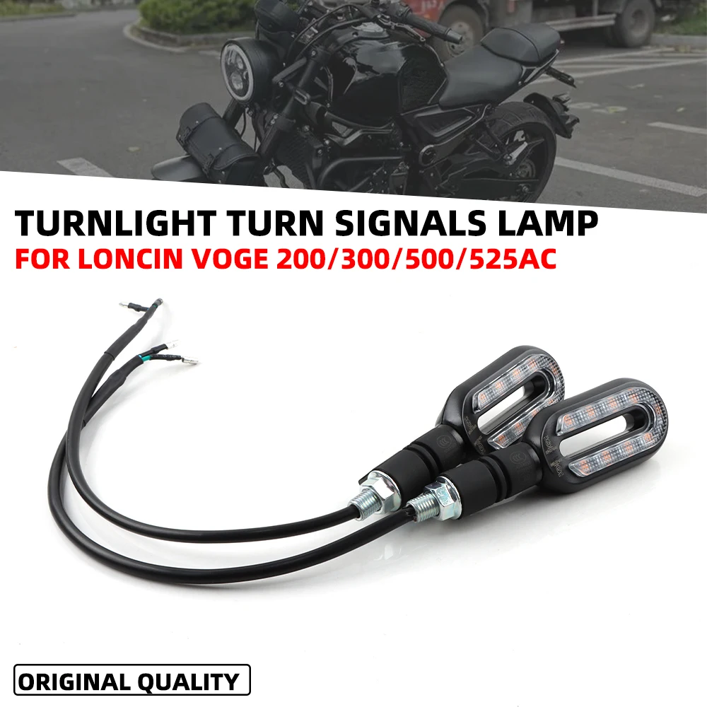 

Motorcycle Turnlight Turn Signals Lamp Turn light Blinker Indicator For Loncin VOGE Valico 300AC 200AC 500AC 525AC LX300-6C