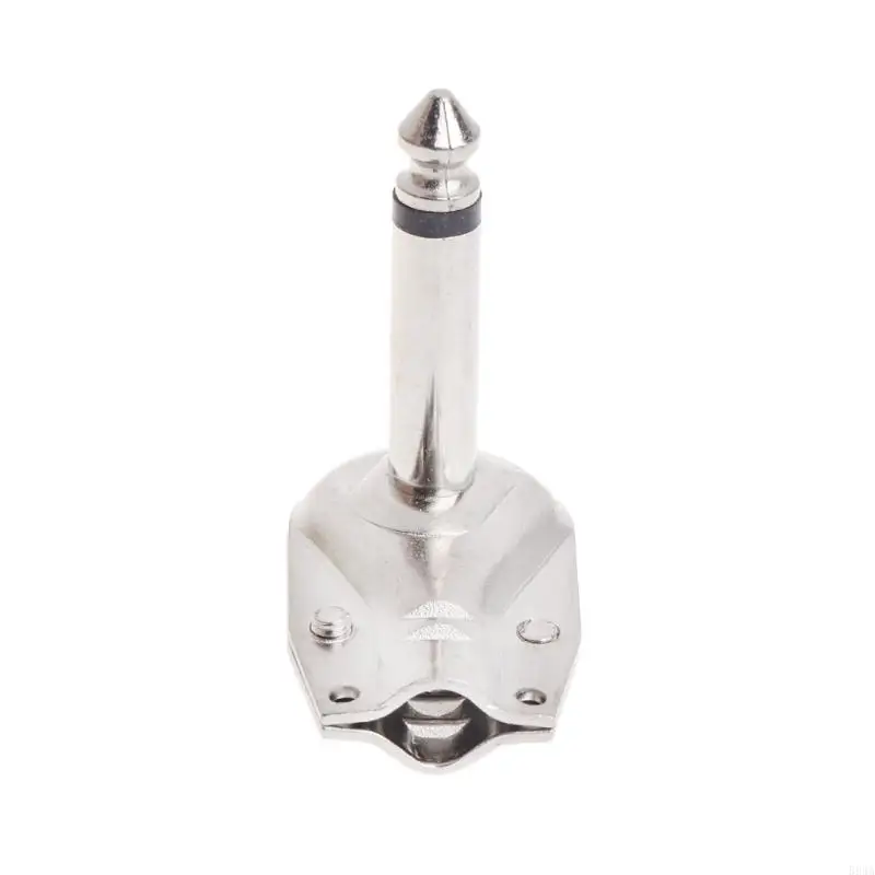 

594A 10 шт. 1/4 "6,35 мм моноволок Прямой угол гитара Phono Plug Plant Conctor