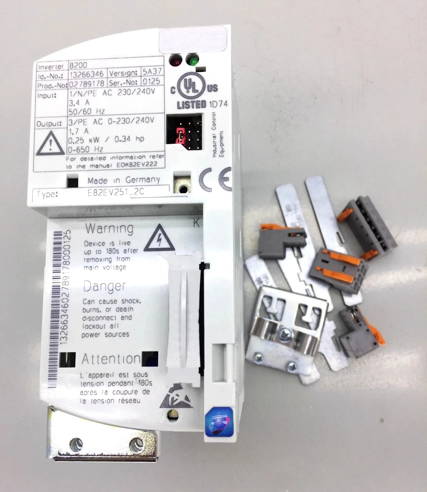 For*-Original New Frequency Converter E82EV251_2C E82EV222_4C E82EV551_4C E82EV751_4C 8200 Series VFD Inverter/.