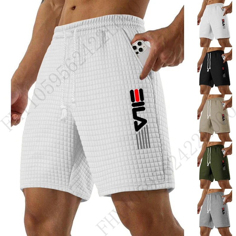 

2025 New summer Men's casual shorts Breathable loose beach shorts Comfortable fitness basketball tracksuit pants for men