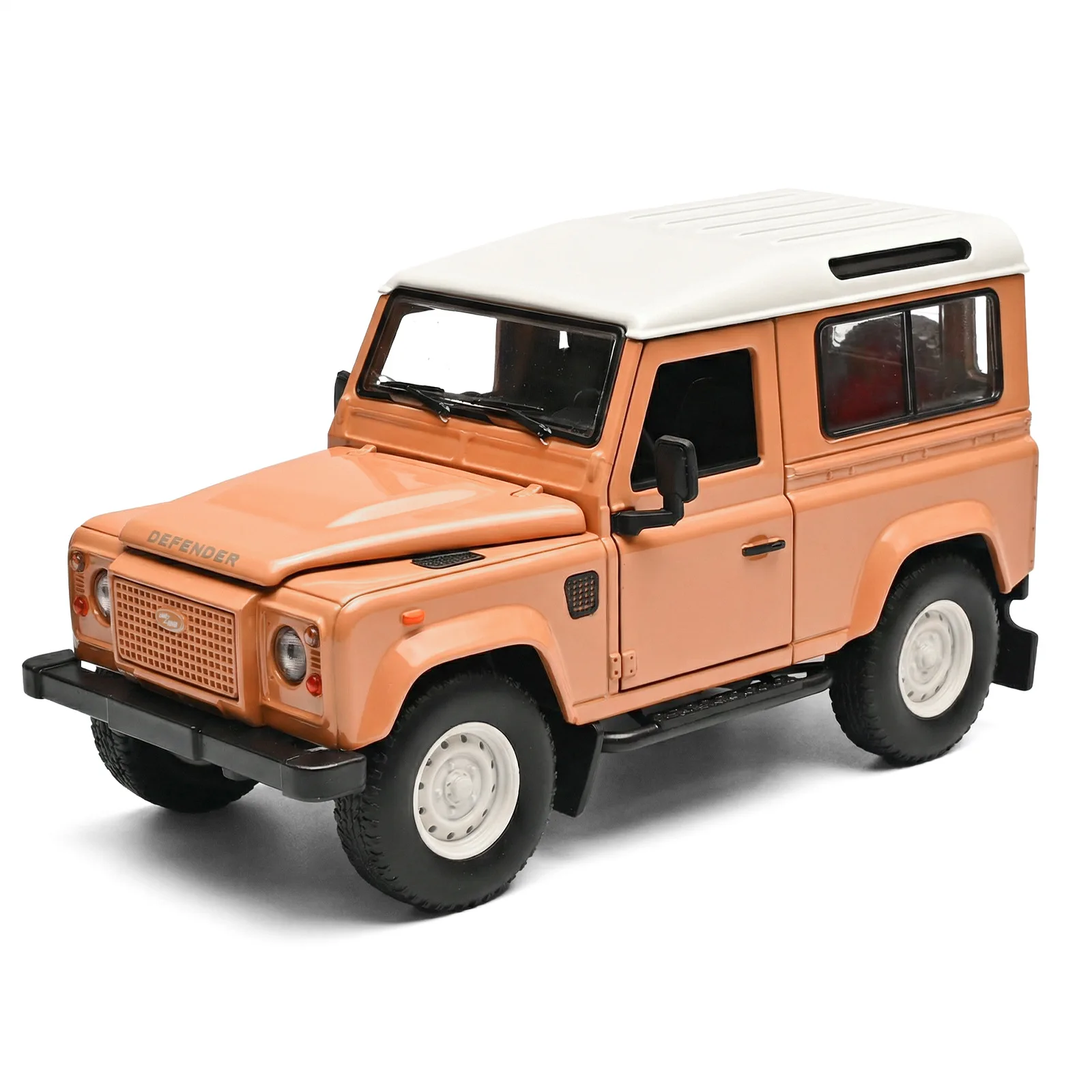1:24 2023 Classic Defender Work V8 lslay Edition Off-road car Alloy Model Exquisite Desktop Ornaments Christmas Birthday Gifts