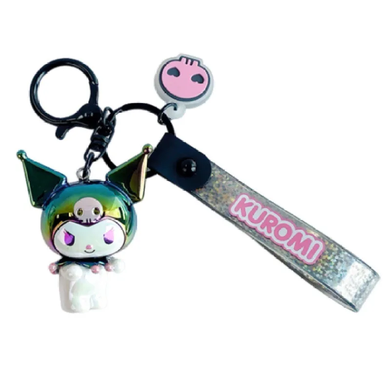 Cinnamoroll Kuromi Anime Kawaii Sanrio Bag Decoration Accessory Cute Hangyodon My Melody Hanging Keychain Pendant Gifts Toys