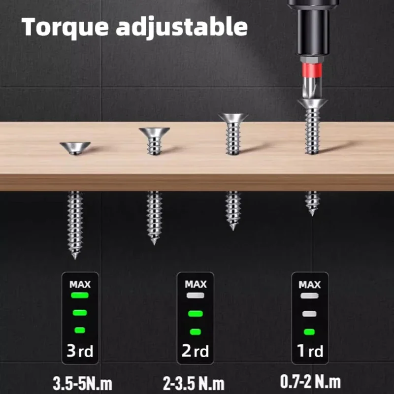 Deli 4V Electric Screwdriver Set USB Rechargeable 10/33 Bit Set Mini Drill Multi-function Disassembly Torque Repair Tools Kit