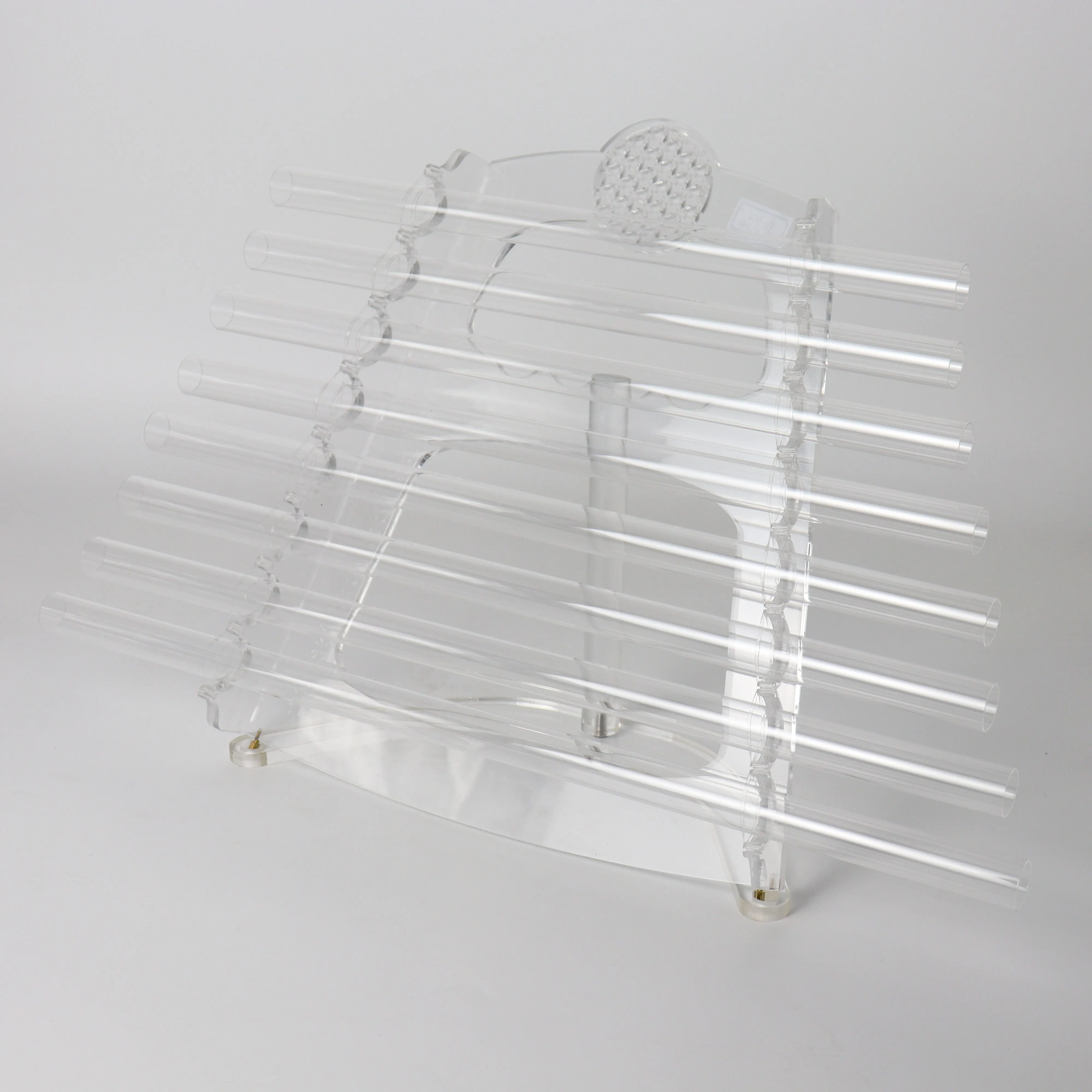 Amazing Sound CLear Quartz Crystal Singing Harp Musical Instrument Crystal Harp Chakra Healing Harpa De Cristal
