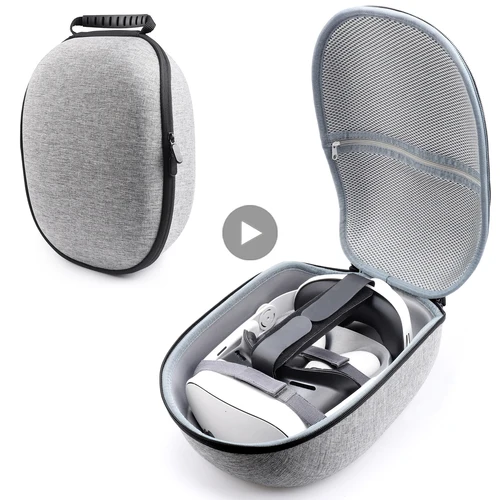 Estuche de transporte bolsa de almacenamiento caja de cubierta para Meta Quest 3s 3 Quest3s Quest3 gafas de realidad Virtual VR auriculares casco accesorio de juego